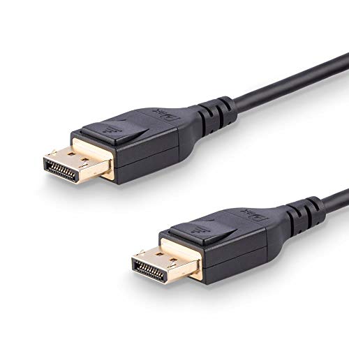 Cable DisplayPort 1.4 - 2m - Certificado VESA - 8K@60Hz - HBR3 - HDR - Cable de Monitor DP a DP - Cable DisplayPort de 8K