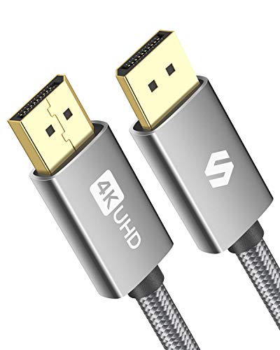 Cable DisplayPort 144 Hz 2 m, soporta 4K @ 60 Hz, 2K @ 144 Hz, 2K @ 165 Hz, 1080 @ 240 Hz, 3D, compatible con FreeSync y G-Sync, Silkland DP para monitor de juegos de 144 Hz, TV, PC, tarjeta gráfica Cable DisplayPort 144 Hz 2 m, soporta 4K @ 60 Hz, 2K @ 144 Hz, 2K @ 165 Hz, 1080 @ 240 Hz, 3D, compatible con FreeSync y G-Sync, Silkland DP para monitor de juegos de 144 Hz, TV, PC, tarjeta gráfica
