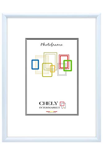 Chely Intermarket, Marco de Fotos 60x90 cm (Azul clarito) Grandes para Pared MOD-313. Decoración | Fotografías de Boda | Listado de Precio | Certificados universitarios(313-60x90-2,70)