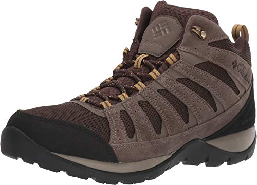 Columbia Redmond V2 Mid Waterproof, Zapatos para Senderismo Hombre, Cordovan Baker, 49 EU