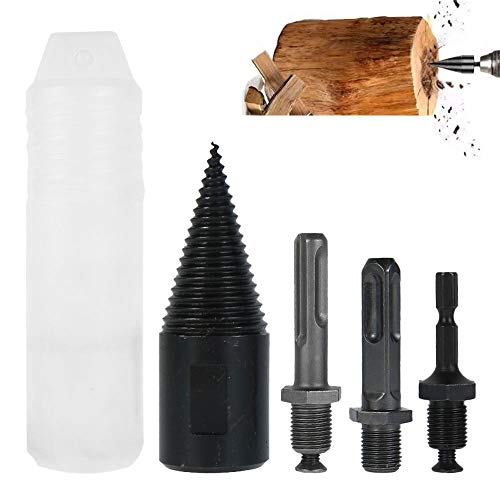 Cortador de leña de 32 mm, 4 piezas para madera para ventana de madera, broca de avce, poste hexagonal, fácil de abrir la madera Cortador de leña de 32 mm, 4 piezas para madera para ventana de madera, broca de avce, poste hexagonal, fácil de abrir la madera