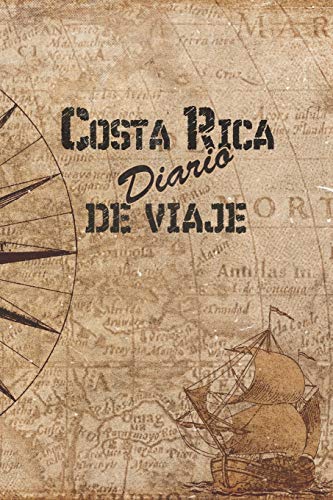 Costa Rica Diario De Viaje: 6x9 Diario de viaje I Libreta para listas de tareas I Regalo perfecto para tus vacaciones en Costa Rica