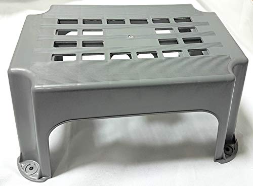 coverandcarry Escalón de plástico resistente gris para caravana o autocaravana, 43 cm de largo x 28 cm de ancho x 9 1/2 pulgadas de alto. coverandcarry Escalón de plástico resistente gris para caravana o autocaravana, 43 cm de largo x 28 cm de ancho x 9 1/2 pulgadas de alto.