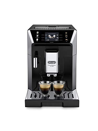 DeLonghi eCAM 550.55 SB totalmente automático Máquina de café en cápsulas 2L acero inoxidable cafetera nuevo modelo negro y plateado