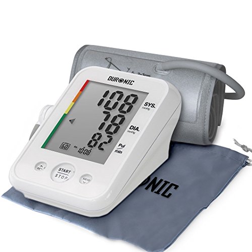 Duronic BPM150 Tensiómetro de Brazo Eléctrico con Función Memoria - Lecturas de Presión Arterial Precisas - para Uso Clínico y Doméstico - Monitor Digital de Presión Arterial Duronic BPM150 Tensiómetro de Brazo Eléctrico con Función Memoria - Lecturas de Presión Arterial Precisas - para Uso Clínico y Doméstico - Monitor Digital de Presión Arterial