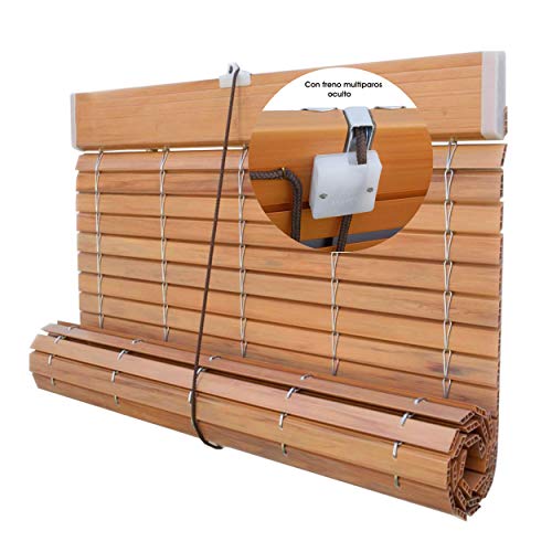 EB ESTORES BARATOS Persiana Alicantina Exterior/Persiana de PVC Exterior Enrollable. Contactaremos para su Ajuste sin Cargo. Medida Ancho X Alto. Color: Cerezo. Medidas: 110cm x 200cm EB ESTORES BARATOS Persiana Alicantina Exterior/Persiana de PVC Exterior Enrollable. Contactaremos para su Ajuste sin Cargo. Medida Ancho X Alto. Color: Cerezo. Medidas: 110cm x 200cm