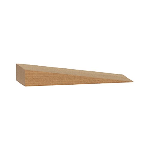 Ebner 814 – Cuña de madera de haya, 60 x 20 x 15 mm, 30 unidades)