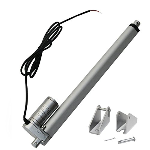 ECO-WORTHY 350MM 12V Linear Motor Actuator Heavy Duty 330lbs Solar Tracker Multi-Function for Electroic,Medical,Auto Use