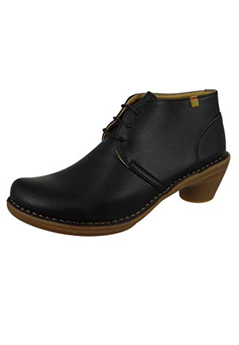 El Naturalista Mujer Botines, señora Botines,Botas,Botas de Media caña,botín,botín,Plana,Negro(),38 EU / 5 UK El Naturalista Mujer Botines, señora Botines,Botas,Botas de Media caña,botín,botín,Plana,Negro(),38 EU / 5 UK