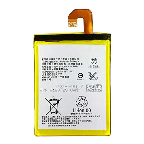 Ellenne Batería compatible con Sony Xperia Z3 D6603 D6653 LIS1558ERPC Alta capacidad 3100 mAh con kit de desmontaje incluido