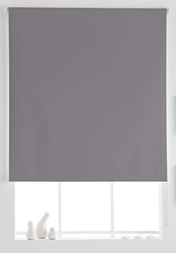 Estoralis Aral Estor Enrollable Liso, Gris, 130x175 cm
