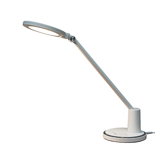 FDSJKD Lámpara de Escritorio de Aluminio LED Lámparas de Mesa Ligera de Metal de Metal LED para la Sala de Estar de Oficina Lámpara de Estudio Cuidado Ocular 5 Modos de Color (Wattage : 10W E)