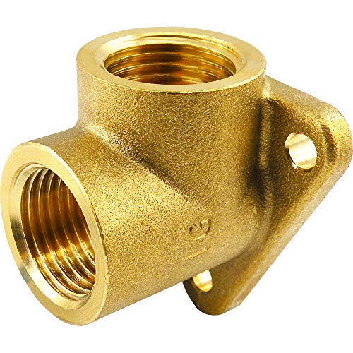 Fittingteile - Caja de pared de latón y acero inoxidable, aire comprimido, 16 bar, distribuidor en ángulo (material: latón/tamaño de rosca: G 3/4") Fittingteile - Caja de pared de latón y acero inoxidable, aire comprimido, 16 bar, distribuidor en ángulo (material: latón/tamaño de rosca: G 3/4")
