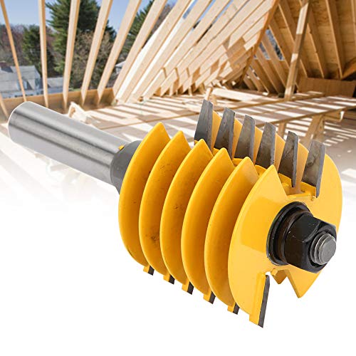 Fresa de encolar de 1/2 pulgadas, mango de dedo Joint, fresadora de madera, router, para tablas de sellado, madera maciza, MDF, aglomerado, rieles Fresa de encolar de 1/2 pulgadas, mango de dedo Joint, fresadora de madera, router, para tablas de sellado, madera maciza, MDF, aglomerado, rieles