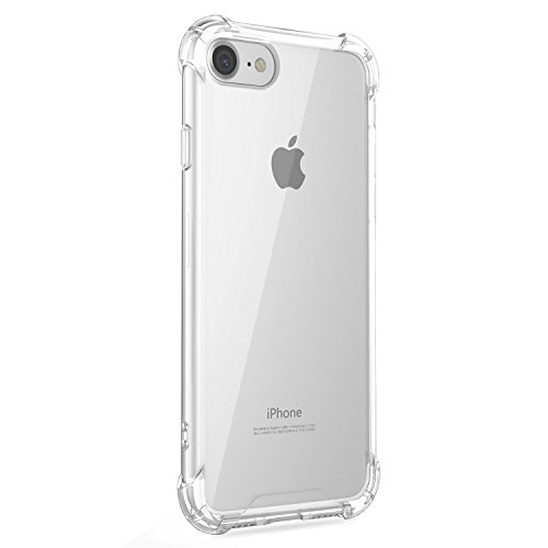 Funda iPhone 8 Carcasa Silicona Transparente Protector TPU Airbag Anti-Choque Ultra-Delgado Anti-arañazos Case para Teléfono Apple iPhone 8 Plus Caso Caja (iPhone 8, Patrón 07)