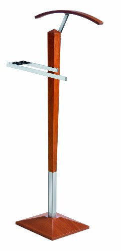Galán de Noche, Colgador de Pie para Habitacion o Dormitorio, Modelo 23318, Acabado en Madera Color Cerezo, Medidas: 40 cm (Ancho) x 108 cm (Alto) x 26 cm (Fondo) Galán de Noche, Colgador de Pie para Habitacion o Dormitorio, Modelo 23318, Acabado en Madera Color Cerezo, Medidas: 40 cm (Ancho) x 108 cm (Alto) x 26 cm (Fondo)