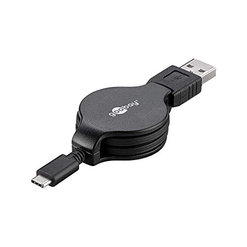 Goobay 45743 USB-C Cable de carga y sincronización extensible