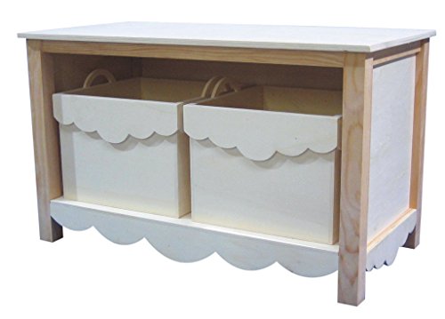 Greca Banco con Dos cestos. En Madera de chopo y Pino en Crudo, para Pintar. Medidas (Ancho/Fondo/Alto): 80 * 40 * 48 cms. Medidas cesto (Ancho/Fondo/Alto): 32 * 32 * 25 cms. Greca Banco con Dos cestos. En Madera de chopo y Pino en Crudo, para Pintar. Medidas (Ancho/Fondo/Alto): 80 * 40 * 48 cms. Medidas cesto (Ancho/Fondo/Alto): 32 * 32 * 25 cms.