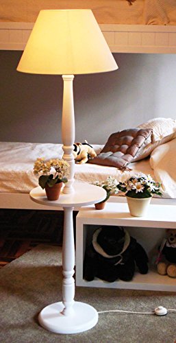 Greca Lámpara de pie Lacada Color Blanco. Ideal para Habitaciones Infantiles. Medidas (Ancho/Fondo/Alto): 36 * 36 * 144 cms. Greca Lámpara de pie Lacada Color Blanco. Ideal para Habitaciones Infantiles. Medidas (Ancho/Fondo/Alto): 36 * 36 * 144 cms.