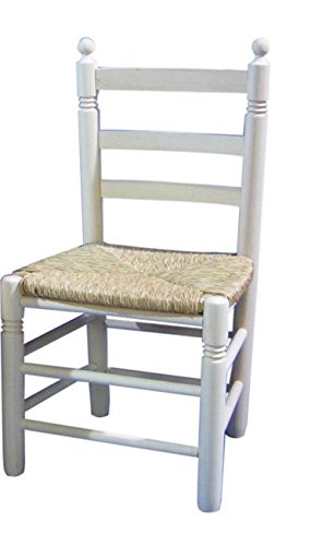 Greca Silla Costurera. Clásica Silla más Baja de lo Habitual, Altura Asiento: 37 cms. Medidas totales (Ancho/Fondo/Alto): 40 * 38 * 80 cms.