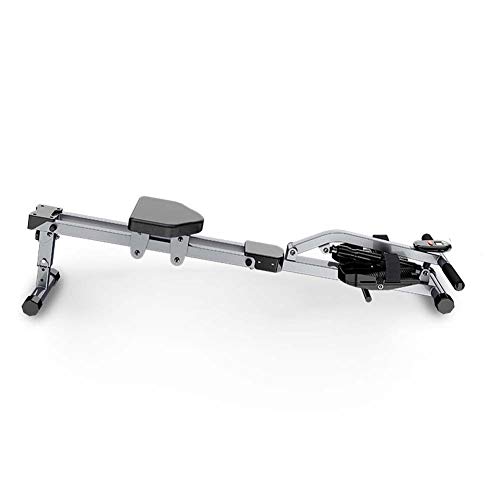 HAIRCURLER Máquina De Remo Plegable De Interior, Máquina De Remo De Entrenamiento De Doble Deslizamiento De Acero Peso Máximo del Usuario 150 Kg para Ejercicio De Ejercicio En El HogarSilver HAIRCURLER Máquina De Remo Plegable De Interior, Máquina De Remo De Entrenamiento De Doble Deslizamiento De Acero Peso Máximo del Usuario 150 Kg para Ejercicio De Ejercicio En El HogarSilver