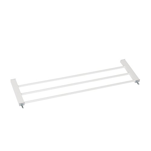 Hauck Extensión 21 cm para Barrera de Seguridad de Niños para Puertas y Escaleras Open N Stop, Open N Stop KD, Autoclose N Stop 2, Clear Step, Stop N Safe 2, Sin Agujeros, Metal Blanco