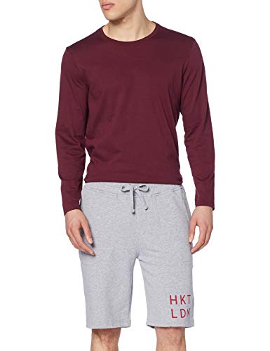 HKT by Hackett London Hkt Shorts Pantalones Cortos, Gris (Grey Marl 933), Small para Hombre