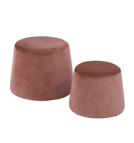 Icons Corner PUF Terciopelo Rosa 2 TAMAÑOS Icons Corner PUF Terciopelo Rosa 2 TAMAÑOS