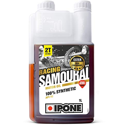 Ipone Samourai Racing - Aceite de Motor de 2 Tiempos, Rendimiento 800090, Fresa