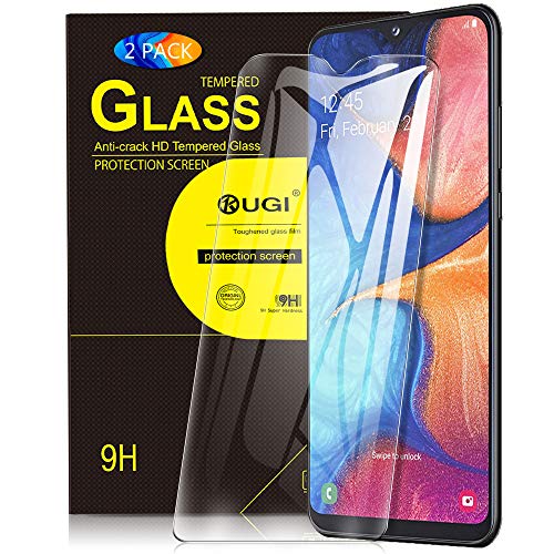 KuGi. para Samsung Galaxy A20e Protector de Pantalla, Cristal Templado [9H Dureza] [Alta Definicion] Protector de Pantalla Diseñado para Samsung Galaxy A20e (Paquete de 2)