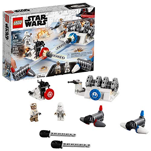 LEGO Star Wars: The Empire Strikes Back Action Battle Hoth Generator Attack 75239 Kit de construcción (235 piezas)