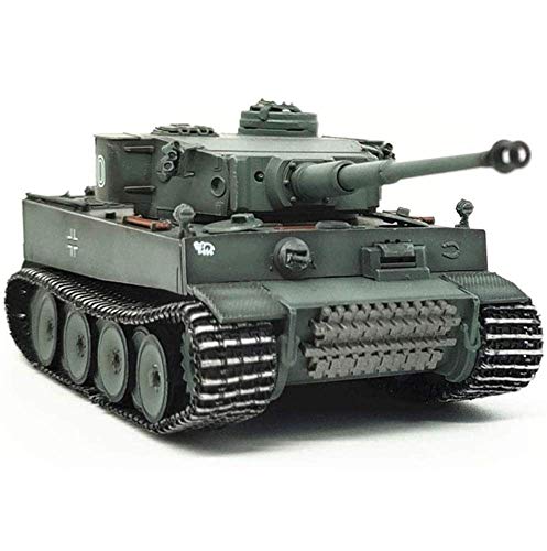 LINANNAN 1:72 Scale Diecast Tank Modelo de plástico, Panzerkampfwagen Vi Ausf E Tiger 100 Etapa temprana Alemania, Juguetes Militares y Regalos, 4.6 Pulgadas x 2 Pulgadas