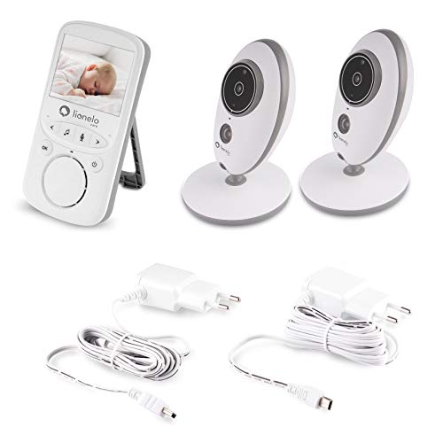 Lionelo BabyLine 5.1 Monitor de bebés 5,9 x 11,2 x 1,7 cm Comunicación bilateral Modo nocturno Alerta de falta de cobertura 8 nanas Sistema de ahorro de energía VOX Hasta 24 h