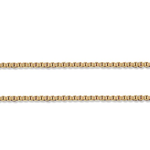 LIOR - Cadena de Oro de Ley de 18kt - 85cm Largo 1mm Ancho LIOR - Cadena de Oro de Ley de 18kt - 85cm Largo 1mm Ancho