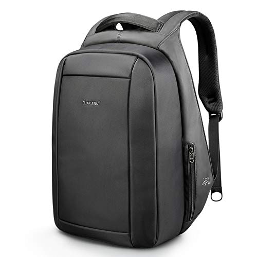 Mochila antirrobo para hombres o mujeres en la escuela de negocios, portátil de 15.6 pulgadas (negro)