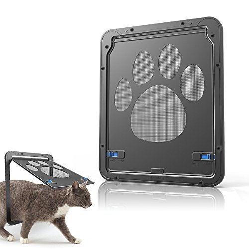 Namsan Gateras para Gato Puerta para con Gato Cierre Magnético 29 x 24cm Puerta para Mascota para Gatos y Perros Pequeños Namsan Gateras para Gato Puerta para con Gato Cierre Magnético 29 x 24cm Puerta para Mascota para Gatos y Perros Pequeños