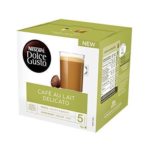 Nescafé Dolce Gusto Café con Leche Delicato, 187g