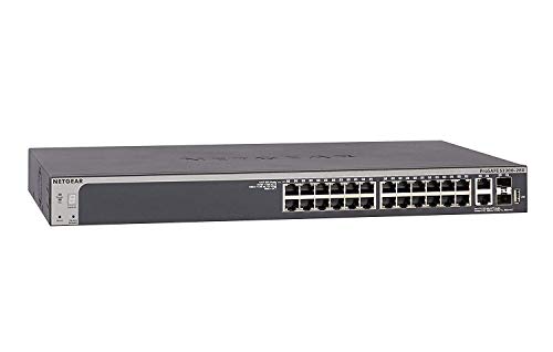 Netgear GS728TX-100NES - Switch Smart Managed ProSAFE (24 Puertos Gigabit + 4 Puertos Gigabit Combo SFP+ y garantía Durante su Vida útil) Netgear GS728TX-100NES - Switch Smart Managed ProSAFE (24 Puertos Gigabit + 4 Puertos Gigabit Combo SFP+ y garantía Durante su Vida útil)