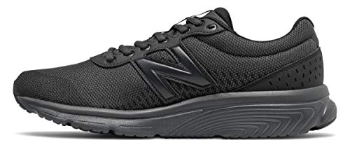 New Balance 411v2, Zapatillas para Correr de Carretera Hombre, Negro, 46.5 EU