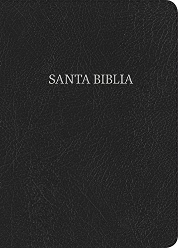 NVI Biblia Letra Gigante negro, piel fabricada