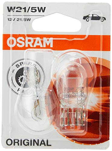 Osram O7515-02B Indicador de la Bombilla de 7515-02B W3x16q 12V 21 W/5W