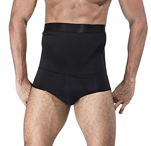 Panegy - Shapewear para Hombre Reductora de Peso para Hombre Hip-up Slip Bóxer con Faja Reductora Adelgazante Abdominal Briefs Underwear para Hombre - Negro - EU S / AS M (35-60 KG) Panegy - Shapewear para Hombre Reductora de Peso para Hombre Hip-up Slip Bóxer con Faja Reductora Adelgazante Abdominal Briefs Underwear para Hombre - Negro - EU S / AS M (35-60 KG)