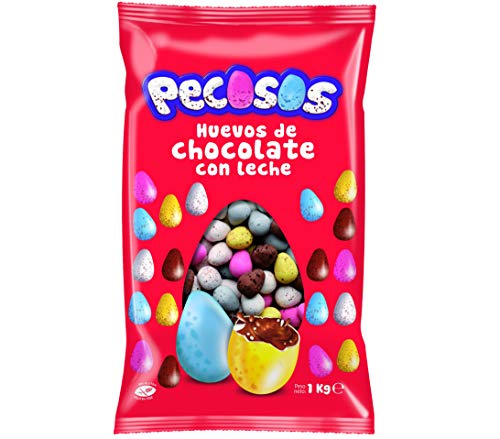 Pecosos Huevos de Chocolate con Leche - 1000 gr