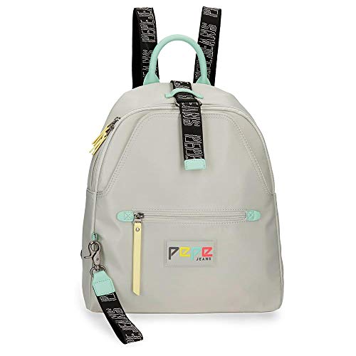 Pepe Jeans Mind Mochila adaptable, color Beige Pepe Jeans Mind Mochila adaptable, color Beige