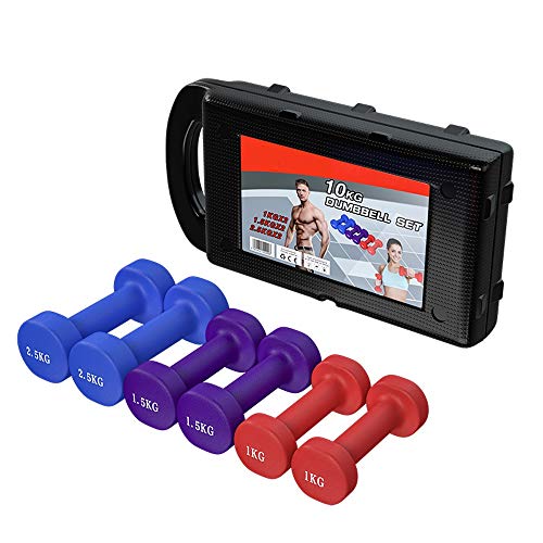 Pesas, Mancuernas Conjunto, Incluyendo La Caja, Mancuernas De Las Mujeres, El Entrenamiento De Fuerza De Los Hombres, La Pérdida De Peso De Fitness, Aparatos De Ejercicios, Tres Pares, 2-3-5kg Pesas, Mancuernas Conjunto, Incluyendo La Caja, Mancuernas De Las Mujeres, El Entrenamiento De Fuerza De Los Hombres, La Pérdida De Peso De Fitness, Aparatos De Ejercicios, Tres Pares, 2-3-5kg