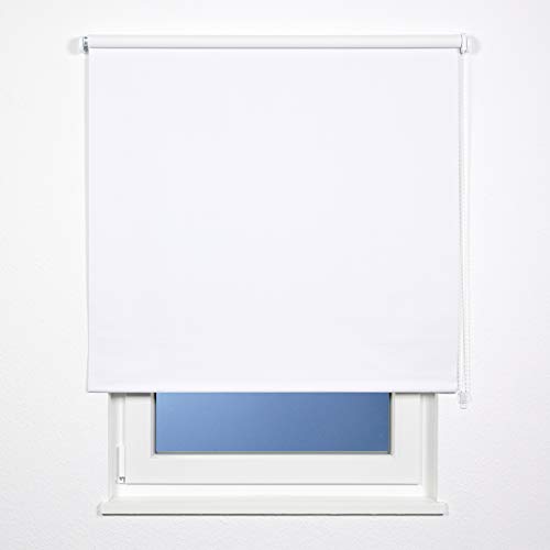 plimotion - Estor para ventana (80 x 180 cm), color blanco
