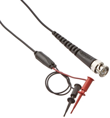 Pomona 5187-k-36 latón macho BNC Cable con alivio de tensión moldeado a minigrabber prueba clip, RG174/U tipo de cable, 36 cm de largo (Pack de 2) Pomona 5187-k-36 latón macho BNC Cable con alivio de tensión moldeado a minigrabber prueba clip, RG174/U tipo de cable, 36 cm de largo (Pack de 2)