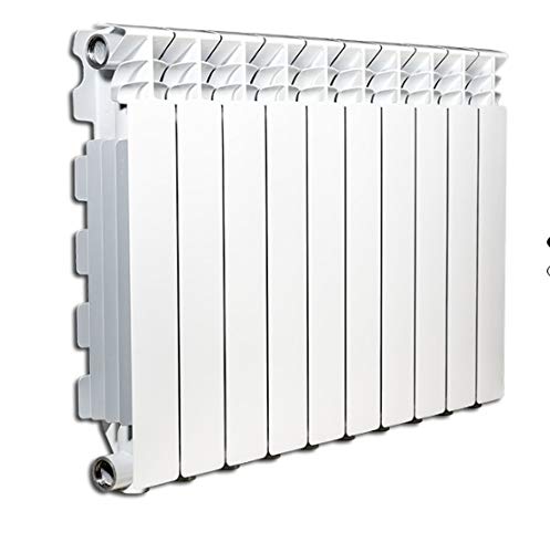 Radiador calefactor de agua o vapor Elementos de aluminio fundido Marca: Fondital mod. Exclusivo B3 800/100 Distancia entre ejes 800 mm (50 x 80 mm (5 elementos) Radiador calefactor de agua o vapor Elementos de aluminio fundido Marca: Fondital mod. Exclusivo B3 800/100 Distancia entre ejes 800 mm (50 x 80 mm (5 elementos)
