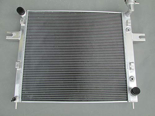 Radiador de aluminio de 2 filas para Grand Cherokee WJ y WG 4.7L V8 1999-2005 AT/MT