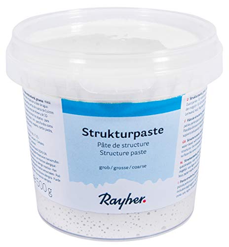 Rayher Pasta Estructural, Surtido, Gruesa, Bote 500g Rayher Pasta Estructural, Surtido, Gruesa, Bote 500g